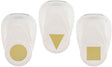 Vaessen creative pons set - figuurpons - vormen - 3 st. - 1,8 tot 2,5 cm