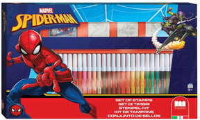 Zestaw kolorów multipRint Spiderman z znaczkami, 41dlg.