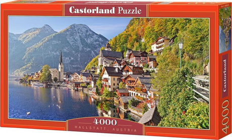 Castorland Hallstatt, Austria – puzzle – 4000 elementów – satynowe wykończenie – idealne dopasowanie – europejska jakość