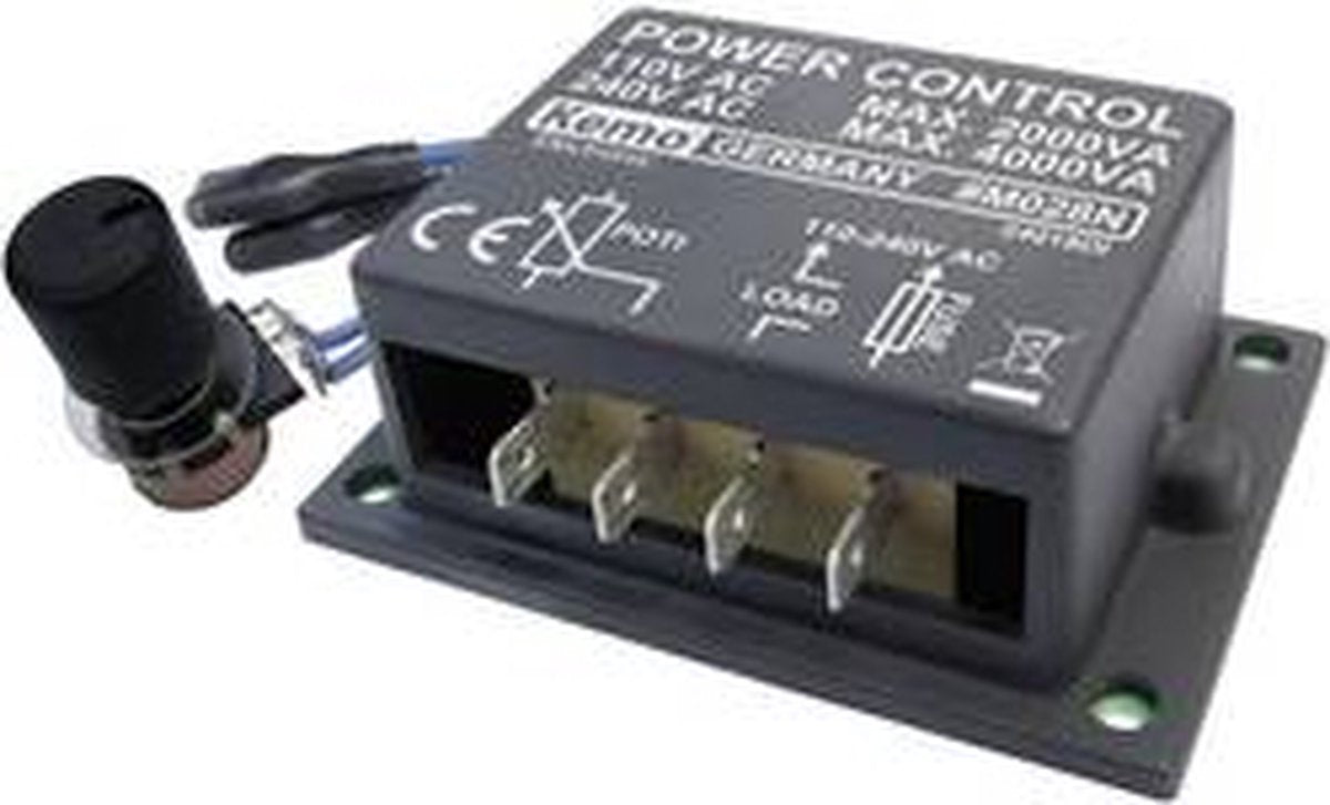 Kemo m028n vermogensregelaar module 110 v ac, 230 v ac
