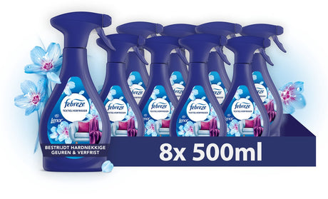 Febreze Ambi Pur odświeżacz do tekstyliów w sprayu - Lenor Wiosna Przebudzenia - 8 x 500ml
