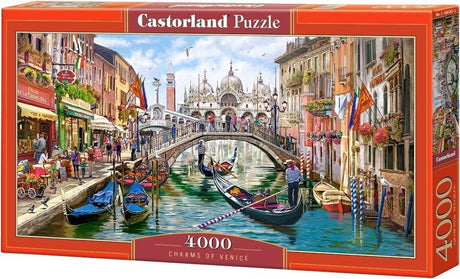 Castorland uroki Wenecji – puzzle – 4000 elementów – satynowe wykończenie – idealne dopasowanie – europejska jakość