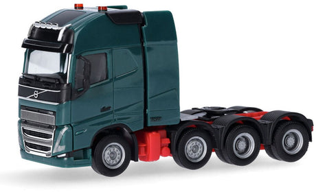 Herpa volvo fh16 xl '20 4a, niebiesko-zielona
