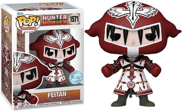 Funko pop hunter x hunter feitan figuur rood