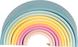 Dëna * siliconen speelset set 10 i regenboog pastel
