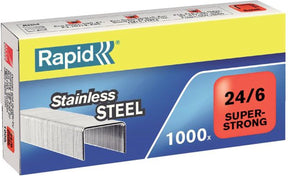 Rapid nieten 24 6 rvs superstrong 1000 stuks