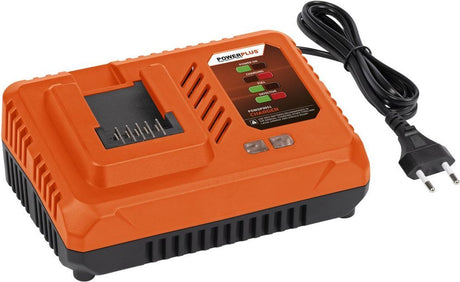 Ładowarka akumulatorów Powerplus dual power powdp9051 - 4,0a - do akumulatorów 20v 2x20v - platforma akumulatorowa