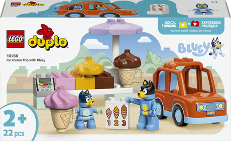 Lego ® duplo® Bluey Zdobądź lody z Bluey - 10458
