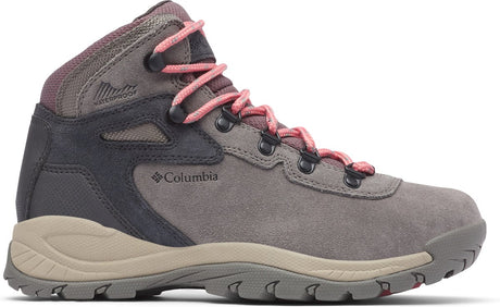 Damskie buty turystyczne Columbia Newton Ridge Plus, wodoodporne, wzmocnione - Stratus, Canyon Rose
