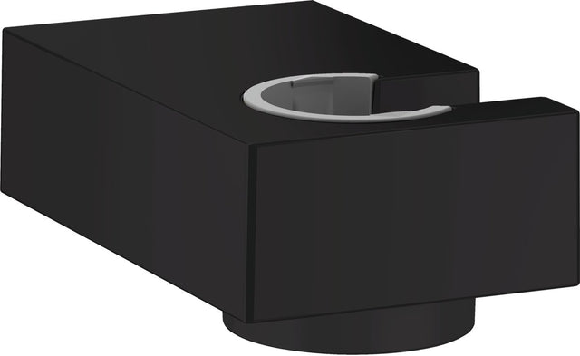 Uchwyt prysznicowy Hansgrohe Porter e w kolorze czarnym matowym