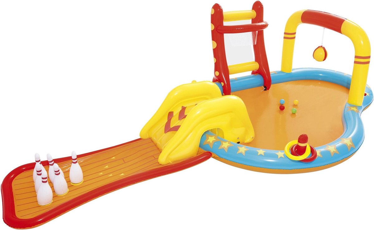 Bestway Inflatible Play Center Lil 'Champ, 435x213x117cm
