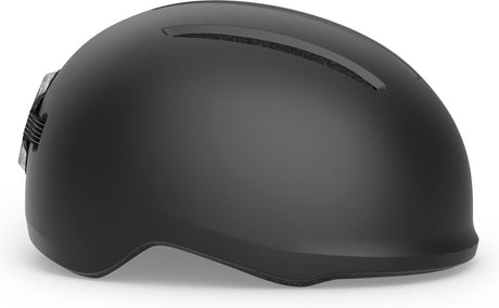 Z klimatem kask rowerowy mężczyźni kobiety - kask rowerowy e-bike dorośli - rower elektryczny - rower miejski - rozmiar l (58-61cm) - czarny mat (czarny)