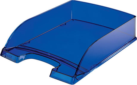 Taca na listy Leitz ® standard 5226, przezroczysty niebieski, 5 sztuk