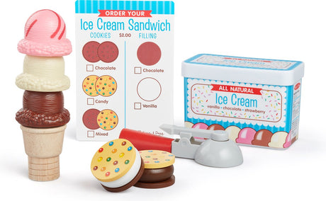 Zestaw do zabawy w lody Melissa Doug
