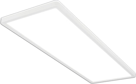 Briloner slim - lampa sufitowa LED - lampa sufitowa - panel - ultrapłaski - neutralne białe światło 4000K - 58x20cm (DxSxW) - biały