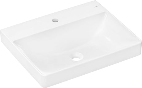 Hansgrohe xelu q - umywalka - rozmiar 600 480 mm - z otworem na baterię - bez przelewu - biała