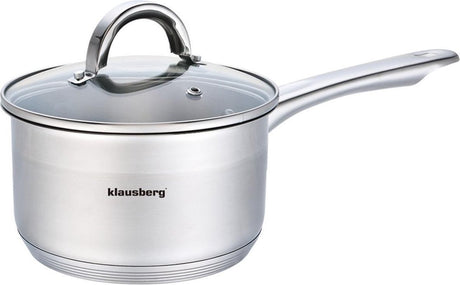 Klausberg 7132 - rondel z pokrywką - rondelek do sosu - 14 cm - 1 litr