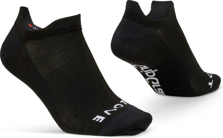 Gripgrab - klasyczne letnie skarpetki rowerowe No Show 1 para skarpetek do kostki Coolmax skarpetki sportowe - czarny - unisex - rozmiar l (44-47)