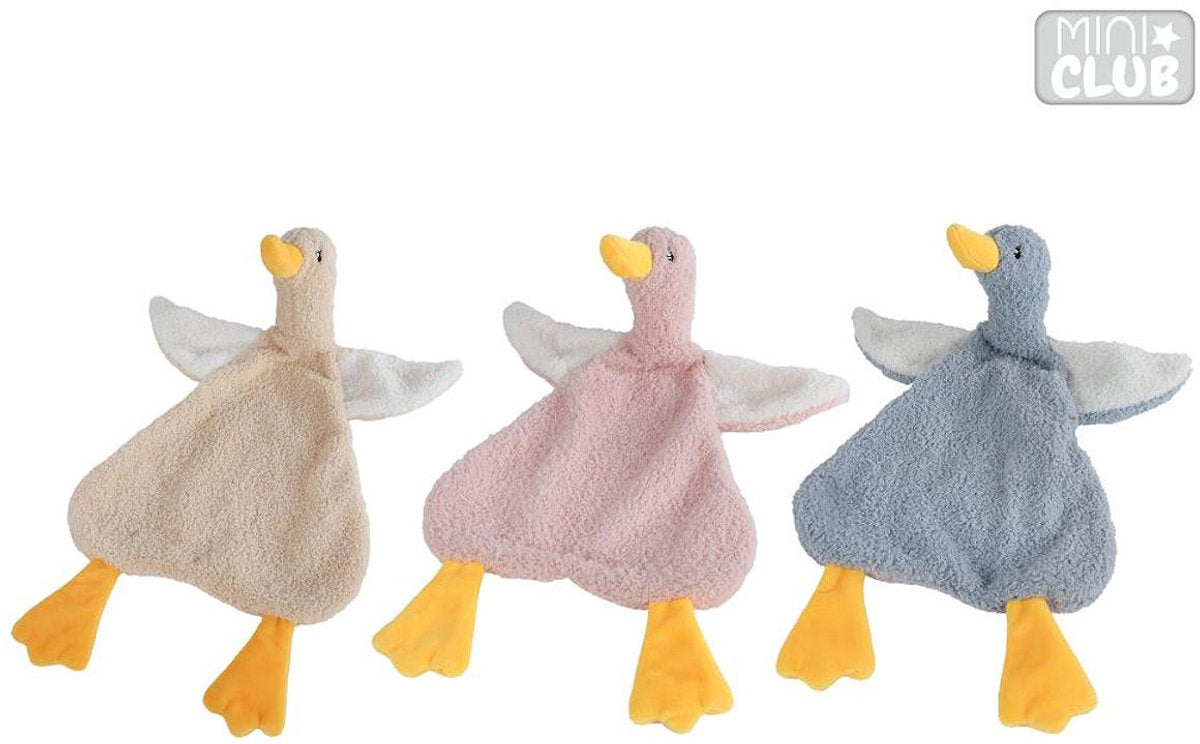 Mini klubowa przytulanka pluszowa kaczka - miękka zabawka dla dziecka 40 cm, wiele kolorów.