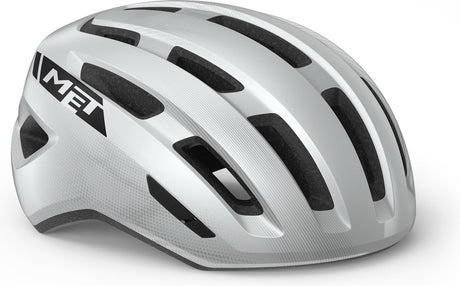 Z milami kask rowerowy mężczyźni kobiety - kask rowerowy rower miejski dla dorosłych - rower elektryczny - trekking - rozmiar s m (52-58cm) - biały połysk (biały) s m