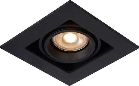 Komin Lucide - reflektor wpuszczany - 1xgu10 - czarny
