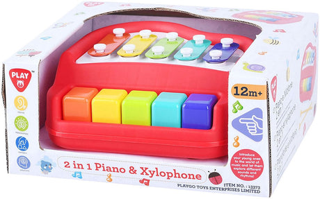 Playgo 2w1 pianino i ksylofon