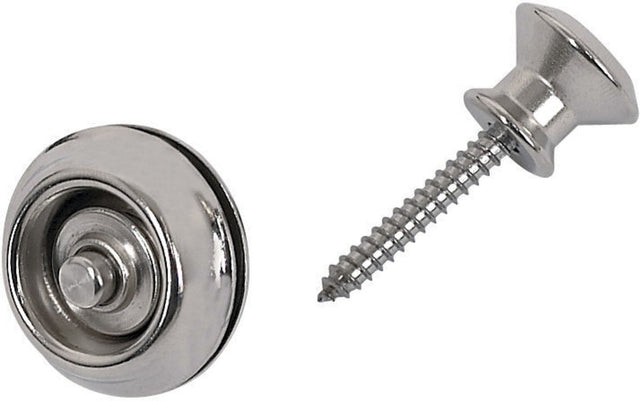 Dunlop straplok nikkel dual design - accessoire voor gitaren