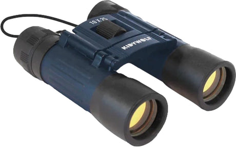 Lornetka dziecięca Kidywolf kidybinocular niebieska – powiększenie 10x, kompas, odporna na wstrząsy, 5+