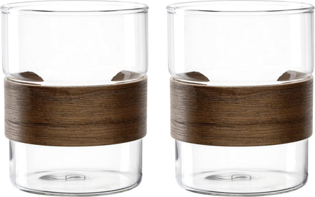 Szklanka do herbaty Leonardo Novo Legno 320ml - zestaw 2