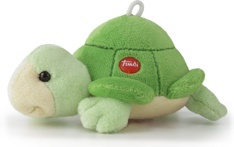 Trudi - słodka kolekcja pluszowy żółw 11 cm - ręcznie robiona we Włoszech - miękki plusz - przytulanka dla chłopców i dziewcząt - zielony - 8x6x11 cm rozmiar xxs