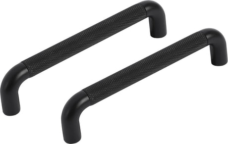 Differnz utrecht meubelgreep – rond – 128 mm – mat zwart