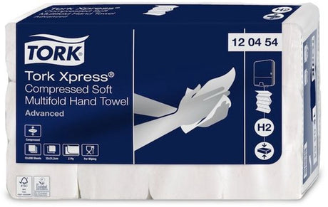 Tork xpress 120454 miękki ręcznik składany m, zaawansowany, 2-warstwowy, biały