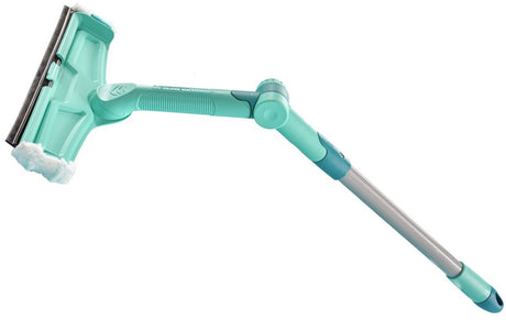 Leifheit - zestaw do mycia okien 4w1 flexreach - ściągaczka do szyb, uchwyt i wiadro - szerokość wycierania 32 cm