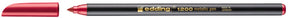 Edding viltstift 1200 rond 1 mm waterbasis rood