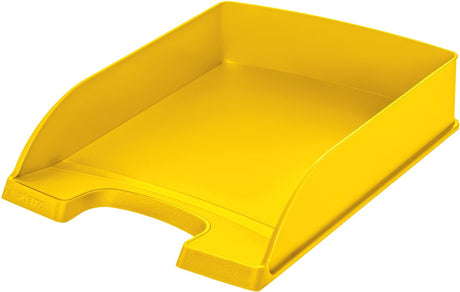 Taca na listy Leitz plus 5227 w kolorze żółtym standardowym