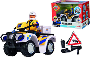 Simba – strażak Sam – quad policyjny z figurką – pojazd zabawkowy – od 3 lat
