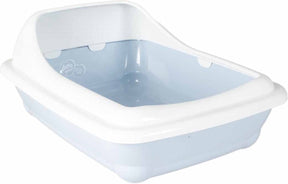 Duvo kattentoilet birba met rand azzurro l