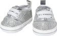 Heless Doll Sneakers Glitter Silver, 30-34 cm