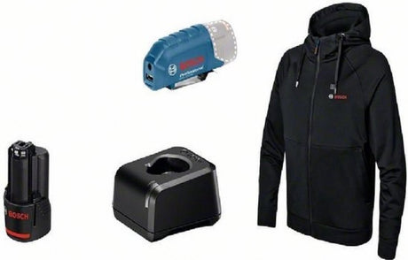 Podgrzewana bluza z kapturem Bosch ghh 12+18v xa s w pudełku - 06188000gb