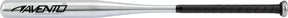 Avento honkbalknuppel aluminium - 81 cm - zilver