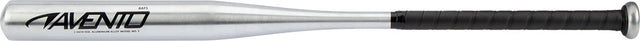 Kij baseballowy Avento - aluminium - 70 cm - srebrny