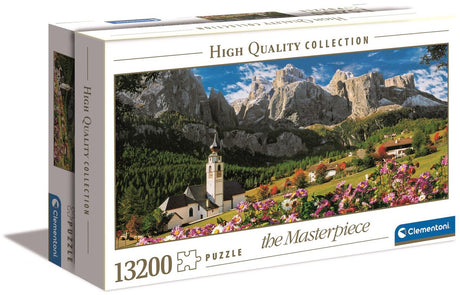 Clementoni - puzzle - 13200 elementów - dolomity Sellagruppe - puzzle dla dorosłych - kolekcja wysokiej jakości