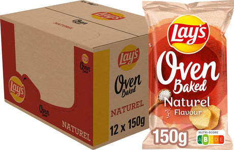 Lay's pieczony w piekarniku naturalny - frytki - 12 x 150 gramów