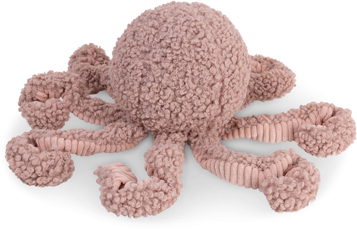 District 70 SQUID – miękka zabawka dla psa z piszczałką w kształcie ośmiornicy - różowy - 13 x 20 cm jeden rozmiar