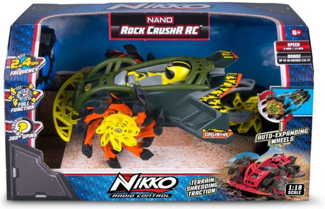 Nikko rc kruszarka do skał w kolorze zielonym