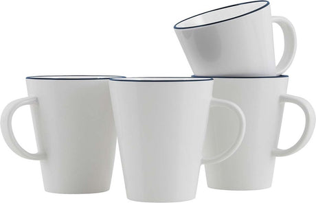 Gimex - linia linea - kubek - niebieski - 4 sztuki