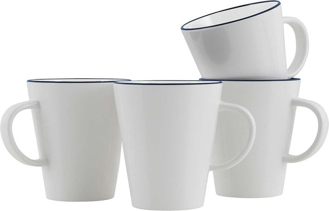 Gimex - linia linea - kubek - niebieski - 4 sztuki