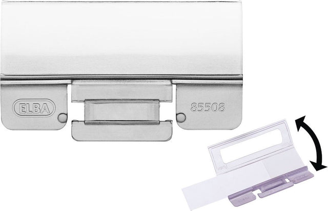 Elba vertic ultimate ruiter 58mm pp kleurloos pak 25