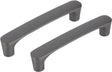 Differnz | meubelgreep | 128 mm | gun metal
