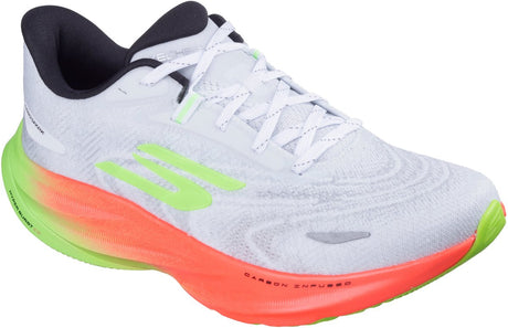Męskie buty sportowe Skechers skx aero spark - białe, wielokolorowe